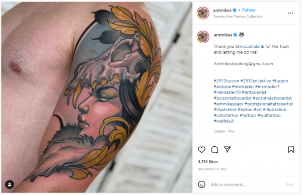 Top Instagram Tattoo Artists To Follow Today Aischedul