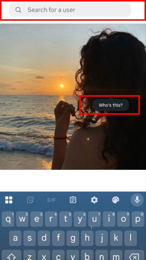 Select the area you want to tag