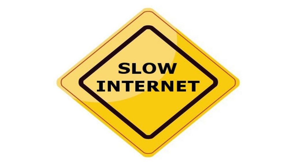 Internet is slow 