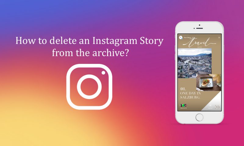 comment supprimer toutes ses archives instagram