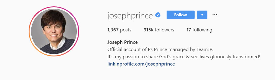 Joseph prince