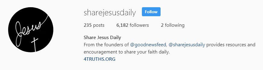 Share Jesus daily