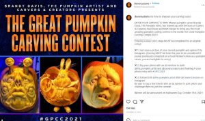 pumpkin carving contest rules 