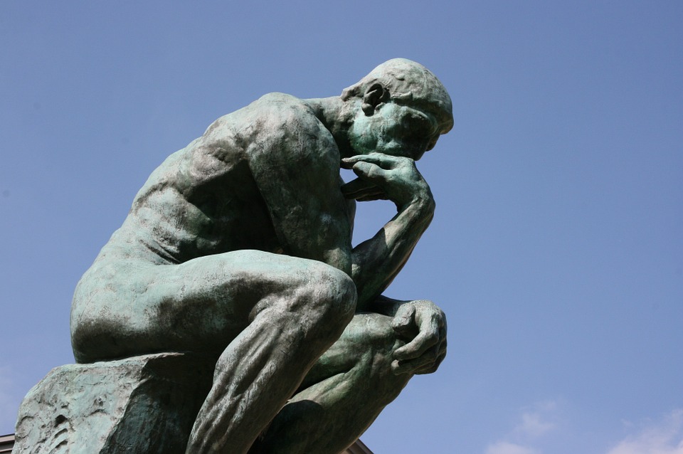 Rodin's Thinker out of Instagram Content Ideas