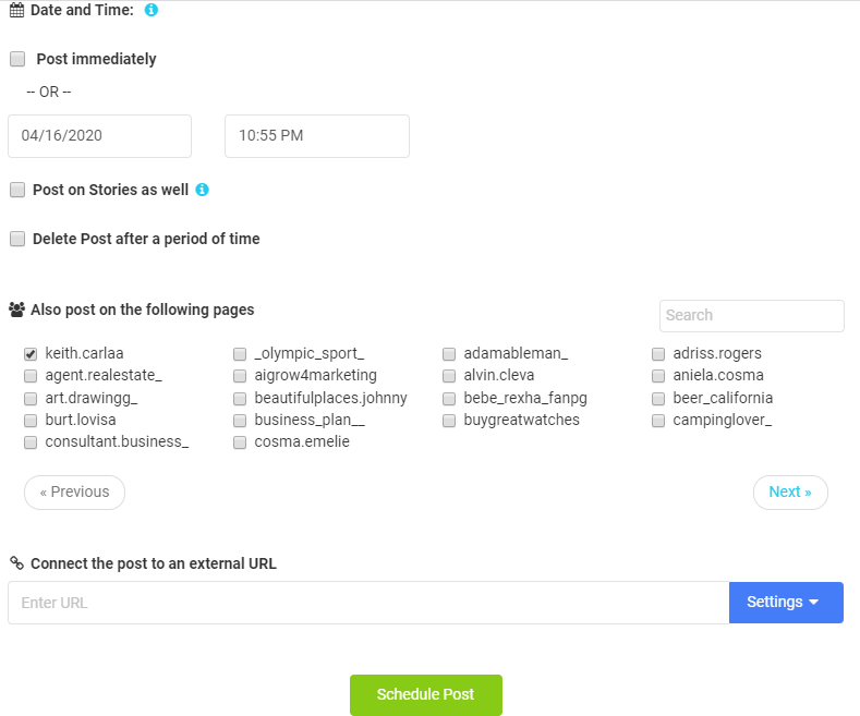 Choose your preferred time and finalize