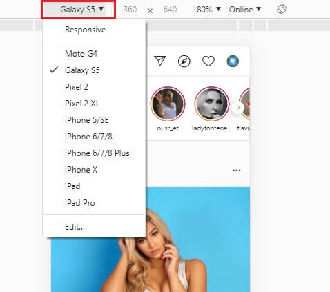 how to post a story on instagram on pc