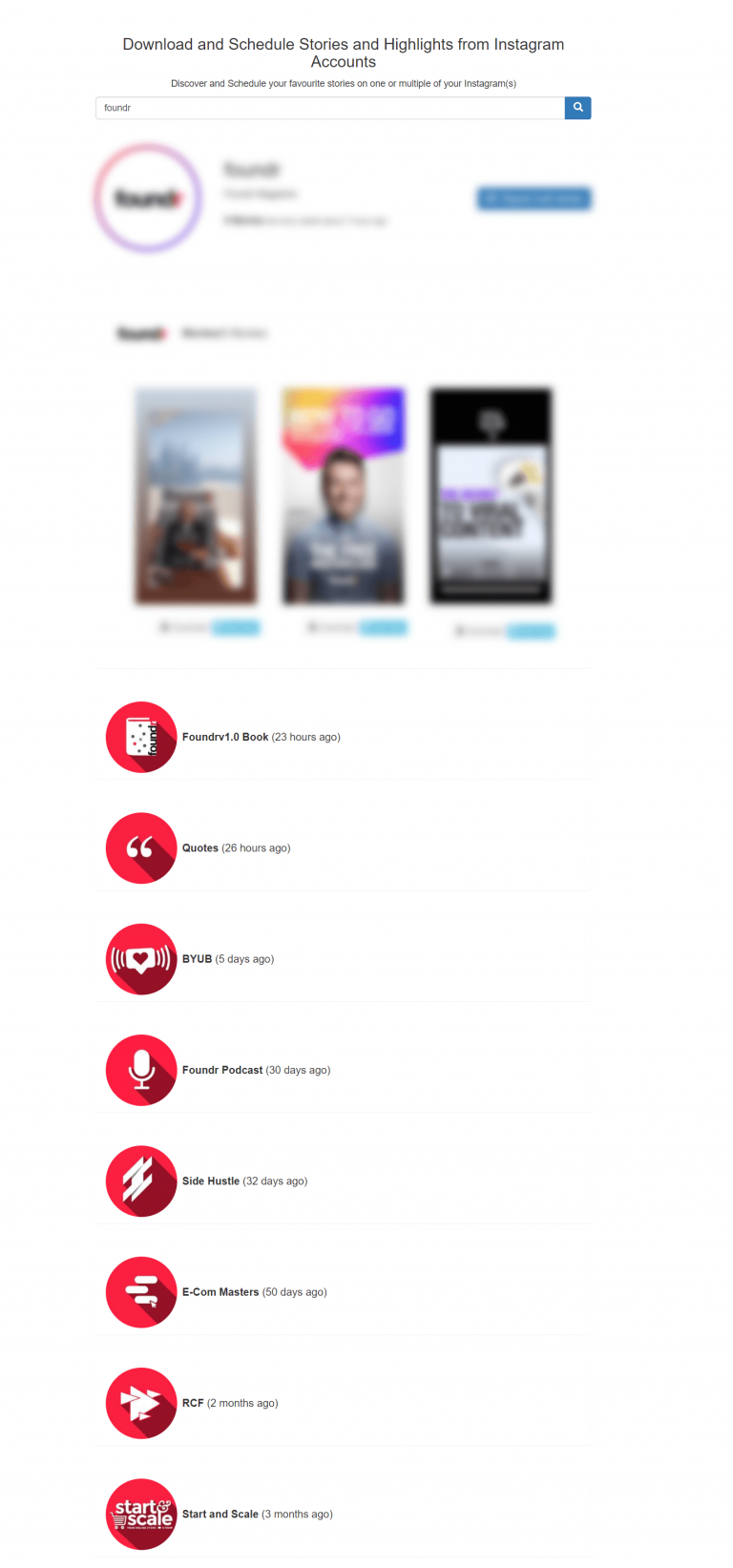 Instagram to mp4 converter Download stories and highlights AiSchedul