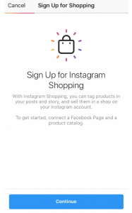 shopping signup