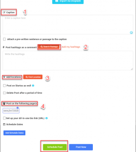 Scheduling detail