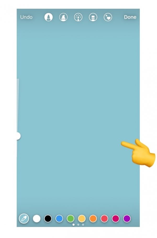 How to change the background color on Instagram story? AiSchedul