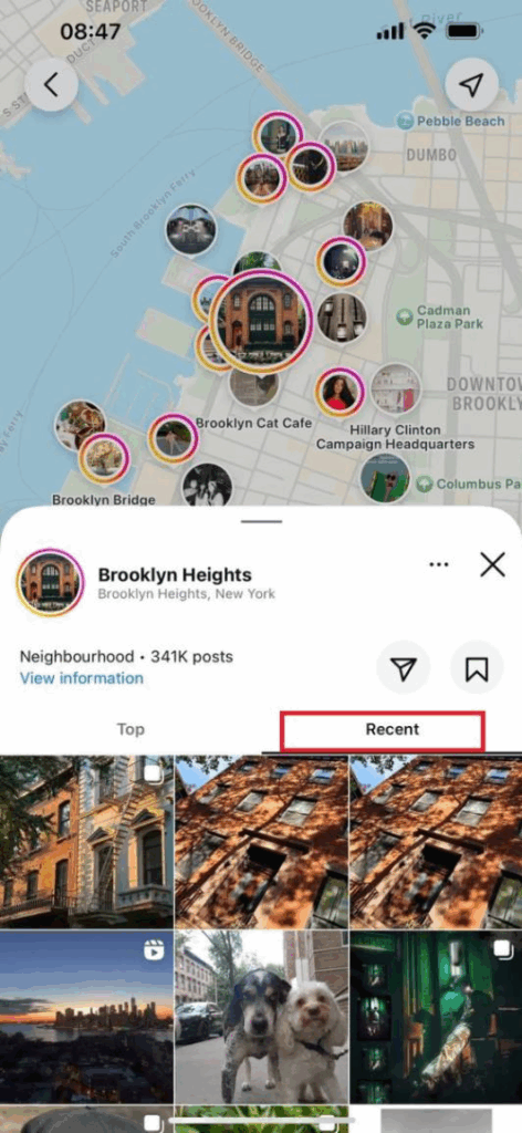 Find Someone on Instagram by Location