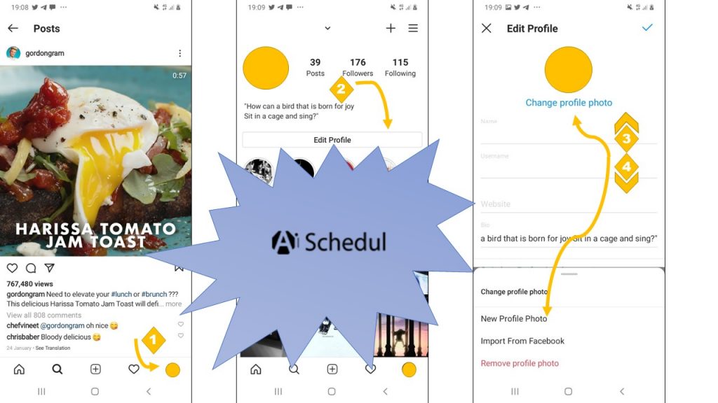 How to view and download Instagram profile picture full size