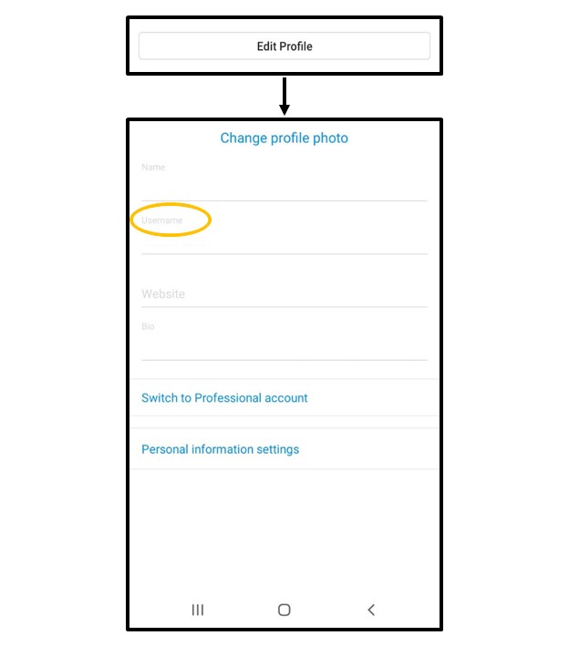 a step-by-step guide to changing your Instagram name