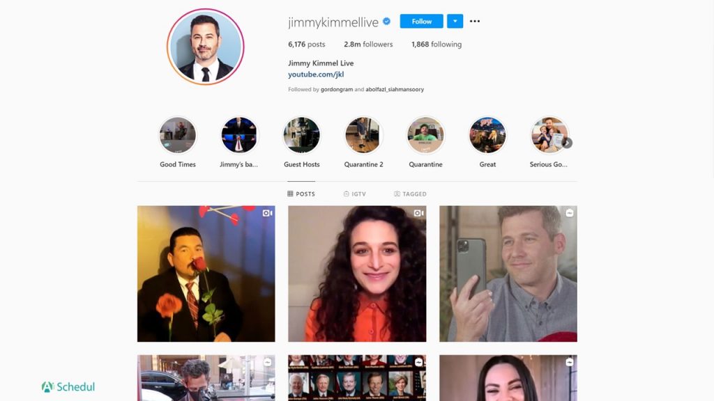 your Instagram profile fits the looks and sense of your Instagram grid