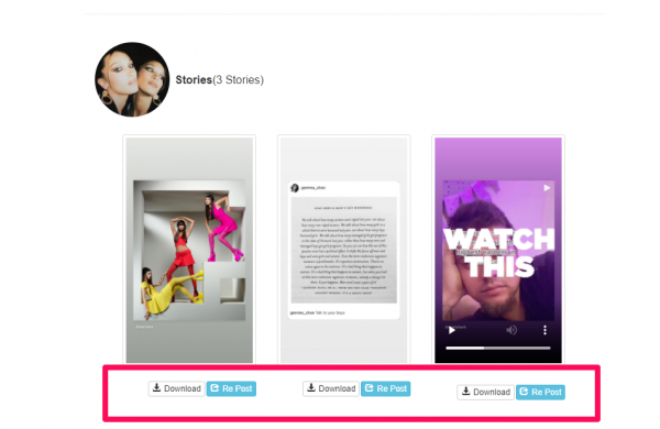 view and download Instagram stories