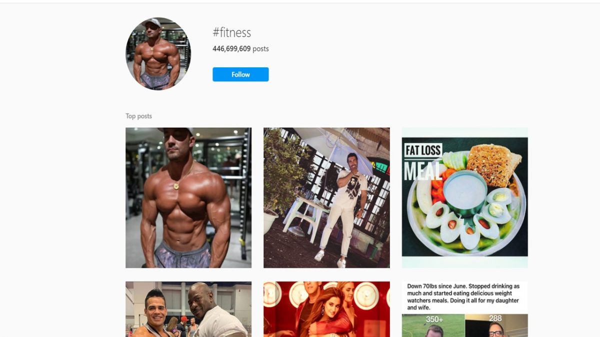 Top fitness hashtags to grow your Instagram + tool AiSchedul
