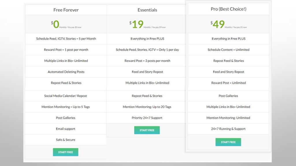 AiSchedul pricing