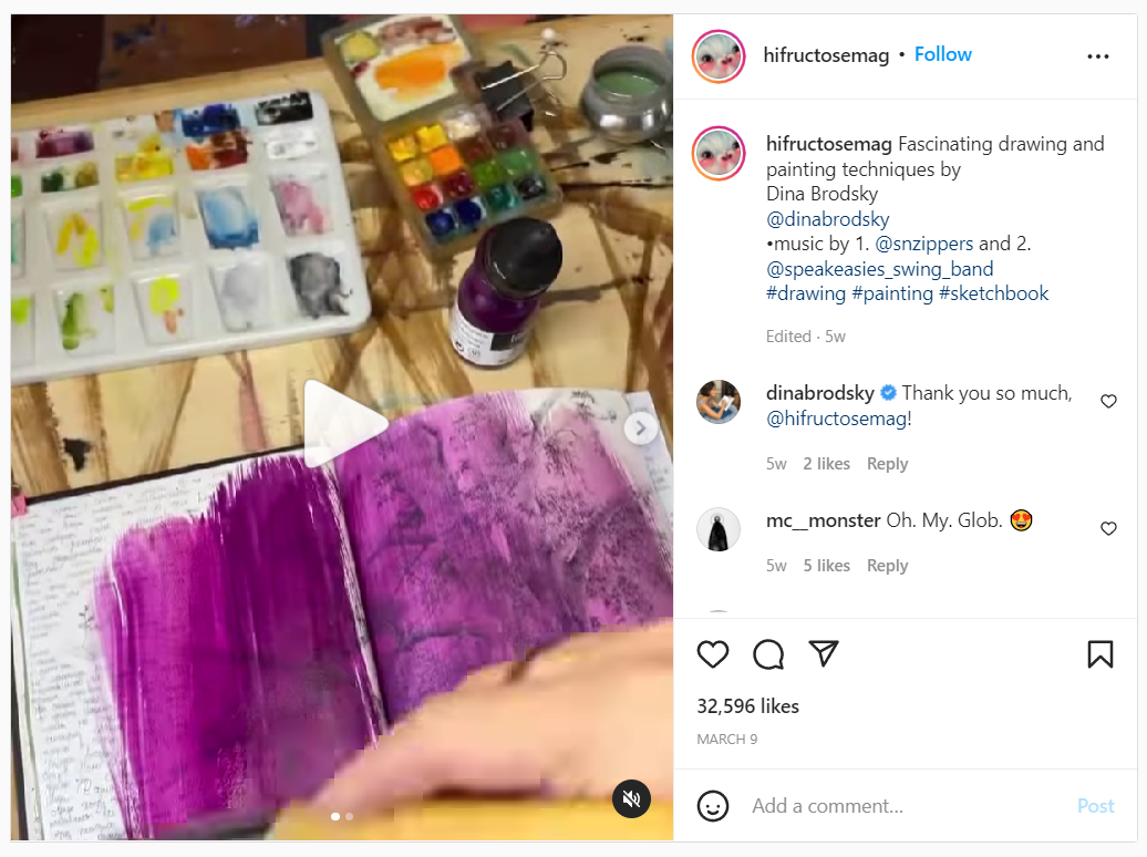 hifructosemag best Instagram art accounts