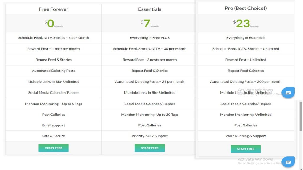 AiSchedul Pricing