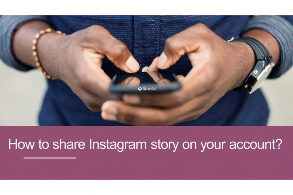 Share Instagram story