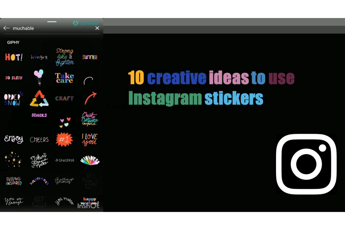 Instagram stickers