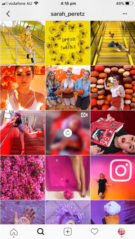 instagram reels profile grid