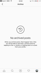 icon of "Archive Instagram posts"