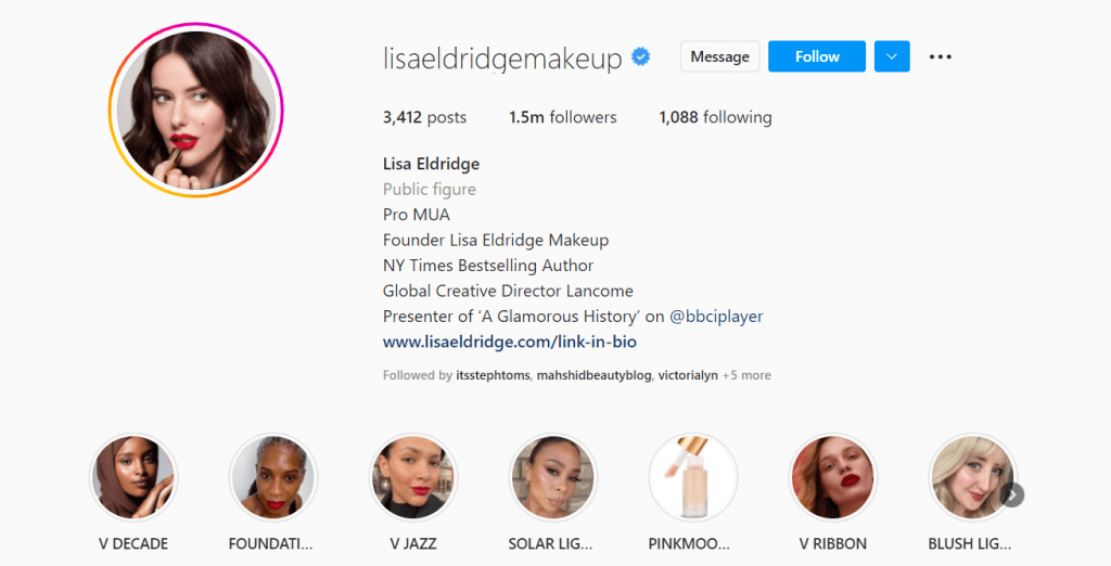 Makeup Artist Instagram Bio Examples Saubhaya Makeup