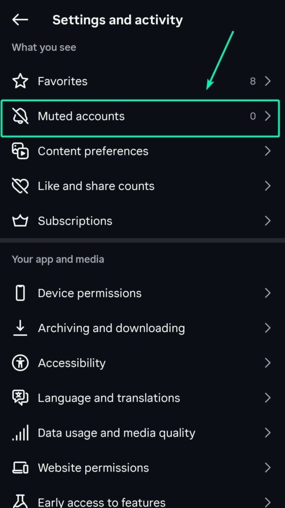 Muted Account on Instagram Muted Account on Instagram