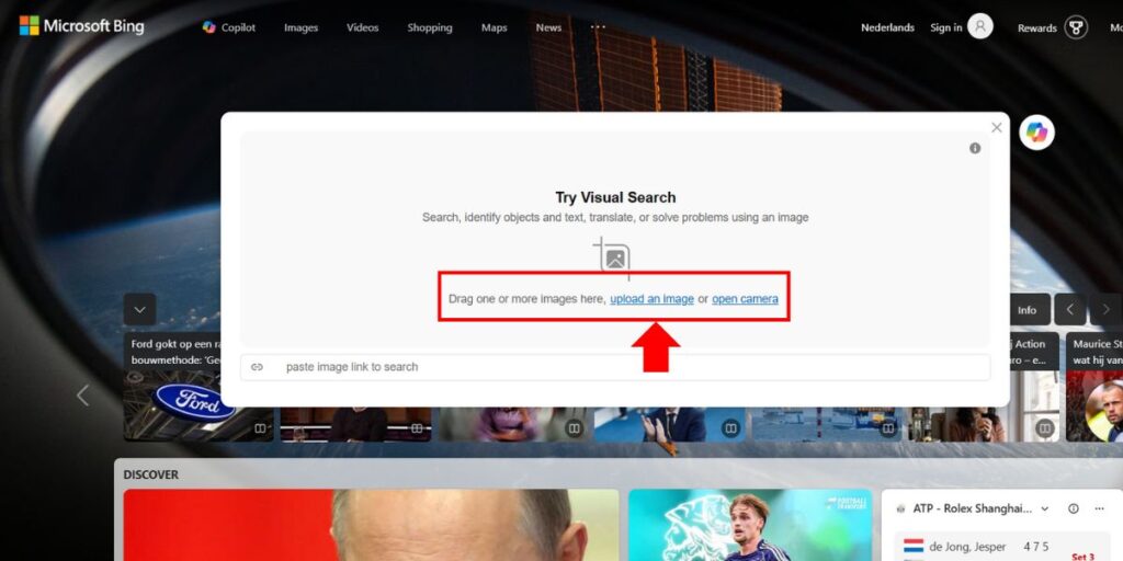 Photo Search on Bing