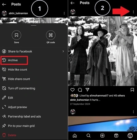 How to Hide Posts on Instagram Using Archive
