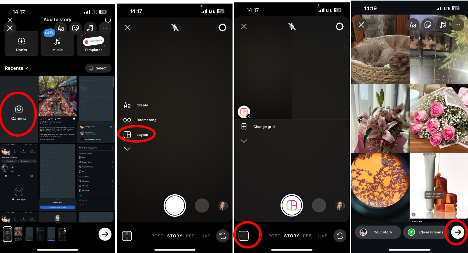 How to Put Multiple Pictures on One Instagram Story 