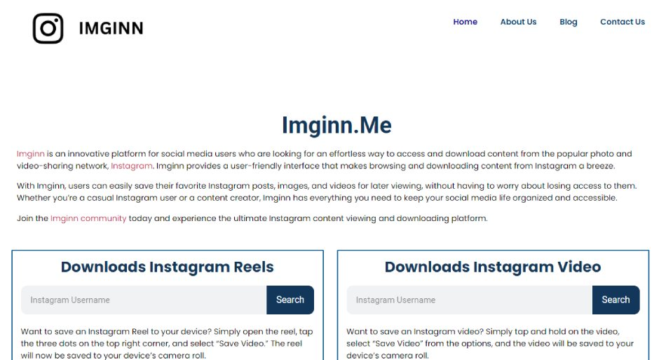 Imginn Instagram Viewer Tool