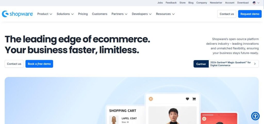 shopware homepage shopware homepage