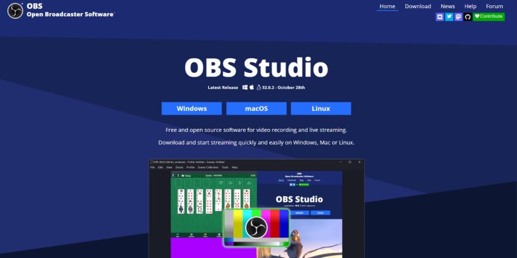 OBS Studio OBS studio for Instagram Live