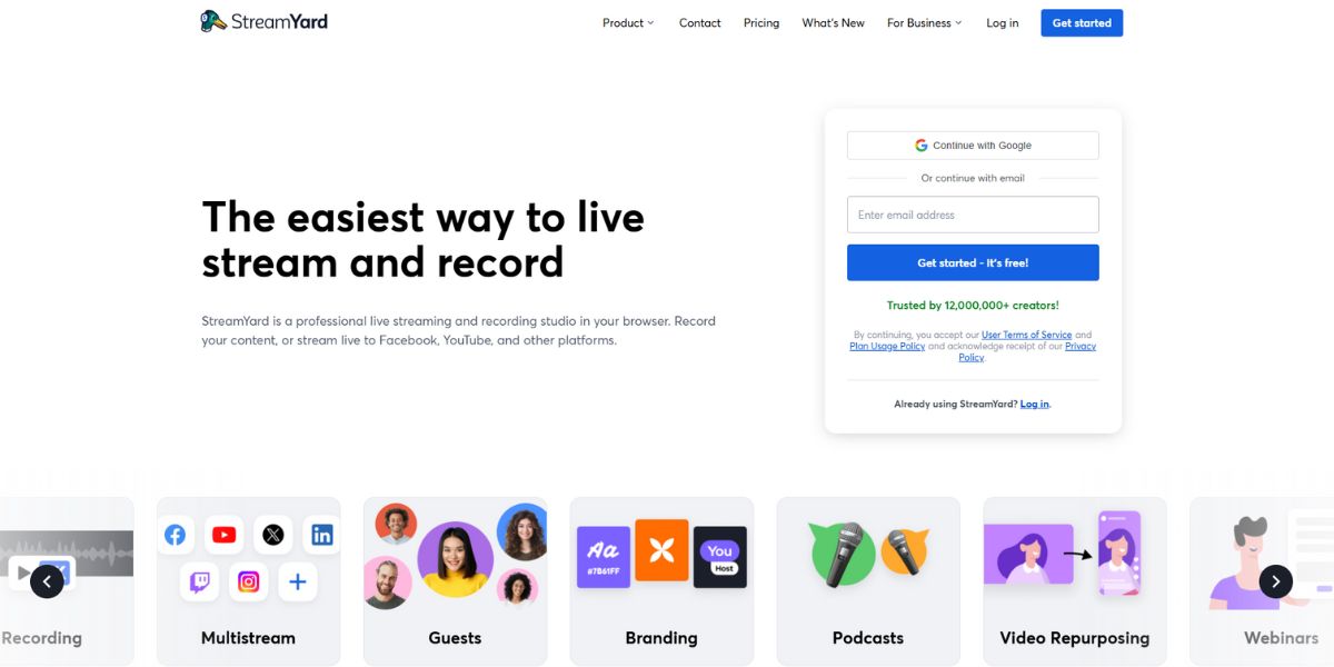 StreamYard to go Live on Instagram
