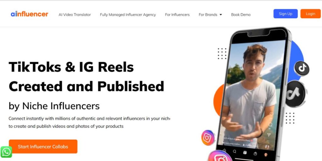 Ainfluencer Home Page