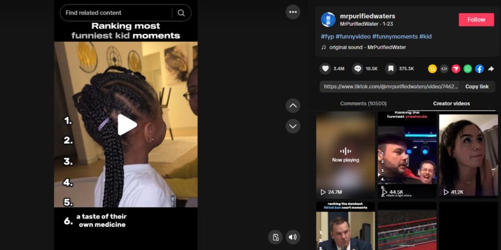 Funny Hashtags on TikTok