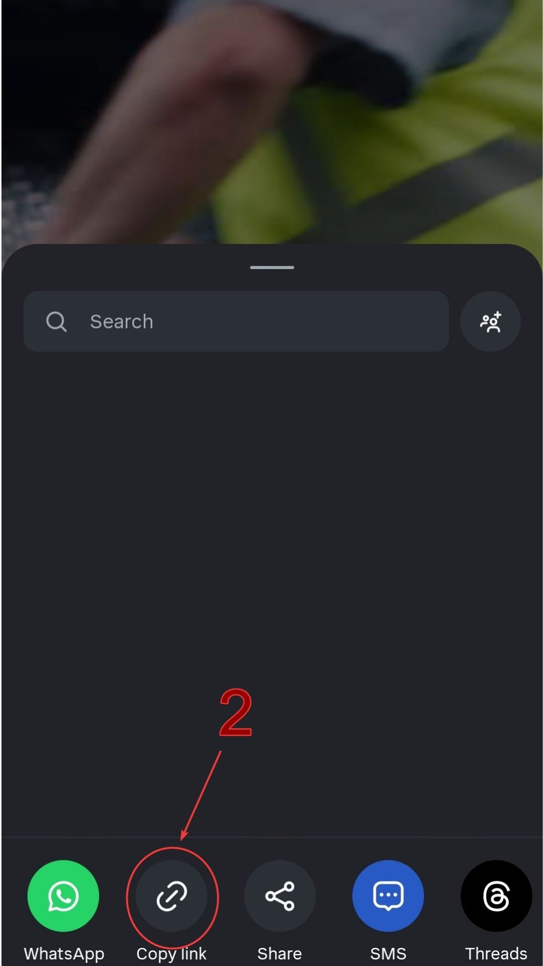 Click on Share Story